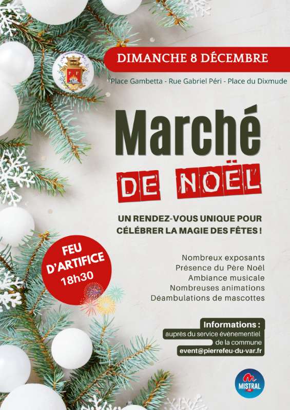 Marché de noël de Pierrefeu du Var