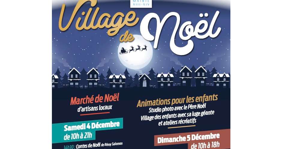 Village de Noël du 13/14ème arrondissement de Marseille