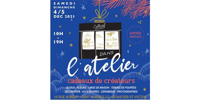 Collectif Plume dans l'atelier, cadeaux de créateurs