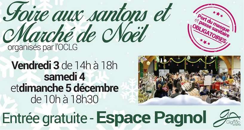 MarchÃ© de NoÃ«l & Foire aux santons  - Gignac la Nerthe