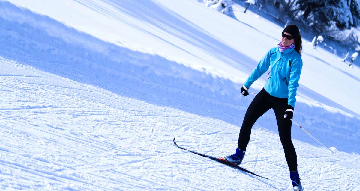 Pratique du Ski nordique dans le Verdon