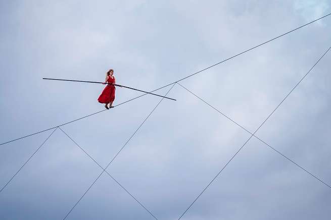 Respire, une traversÃ©e funambule