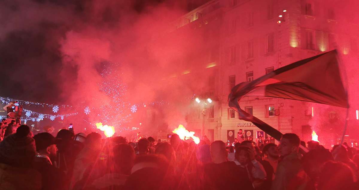 Marseille: le feu d'artifice et le final de la parade de Noël annulés en raison de la célébration de la victoire de l'Algérie