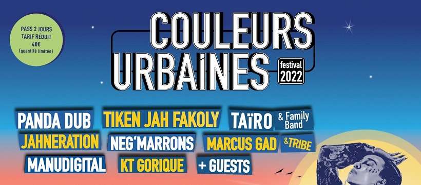 Tiken Jah Fakoly - TaÃ¯ro & Family Band - Neg'Marrons - Marcus Gad & Tribe