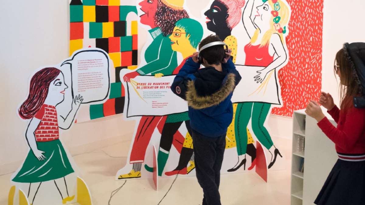 Des ateliers pour les enfants lors des Rencontres du 9e Art d'Aix-en-Provence 