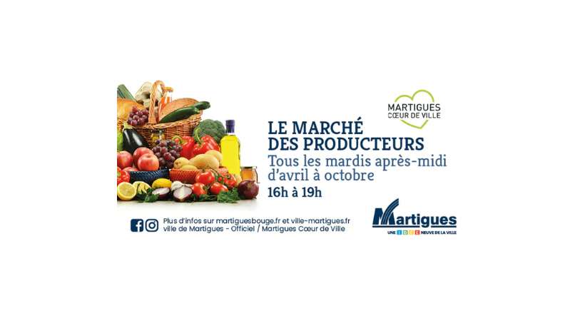 Martigues : Le marchÃ© des producteurs revient tous les mardis !