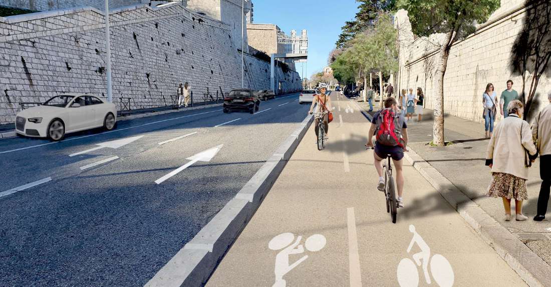 En 2023, une piste cyclable reliera le Vieux-Port et les Catalans