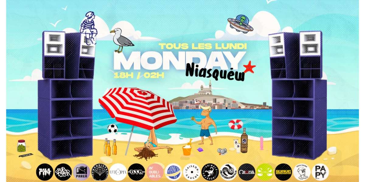 Monday Niasquéw: tous les lundis apéro en musique plage des Sablines