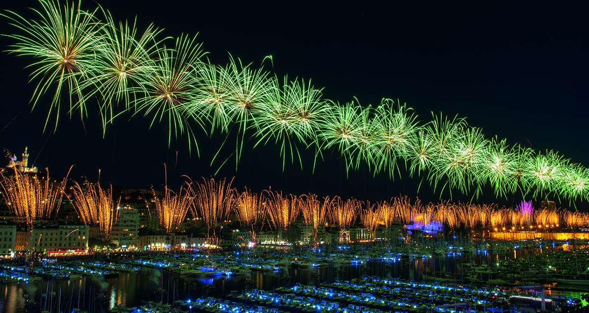 Les meilleurs spots pour voir le feu d'artifice du 14 juillet à Marseille