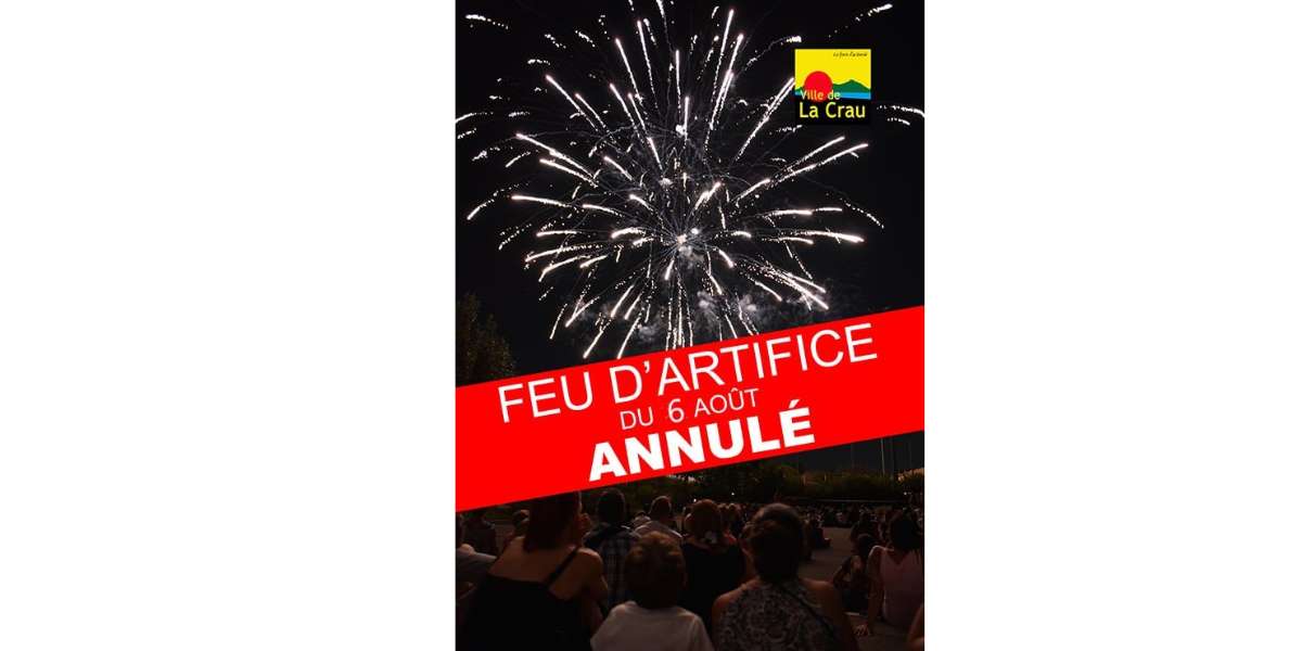 La ville de La Crau annule son feu d'artifice prévu le 6 août