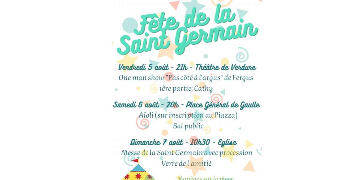  Fête de la Saint Germain à Correns