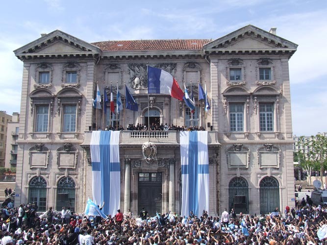 La parade de l'OM en images