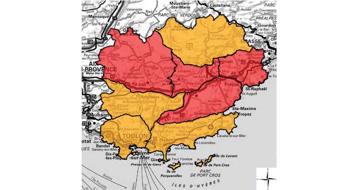 Aucun massif interdit dans le Var et les Bouches-du-Rhône mercredi 3 août mais une vigilance de rigueur pour éviter les risques d'incendies 