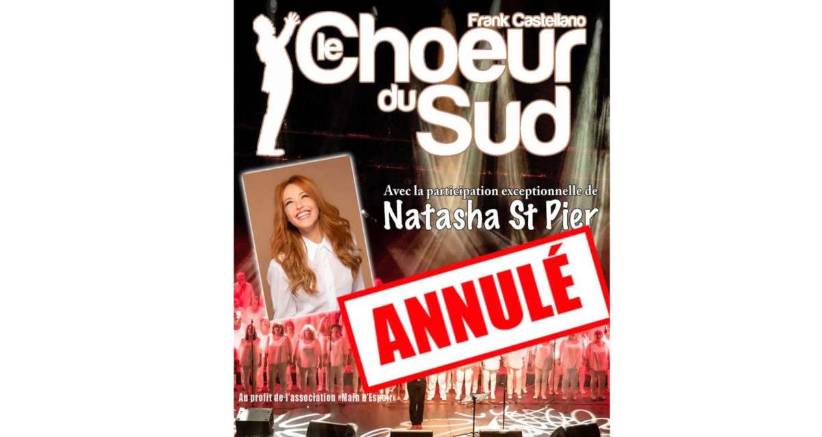 Bormes-les-Mimosas : annulation du concert Natasha Saint-Pier et Choeur du Sud