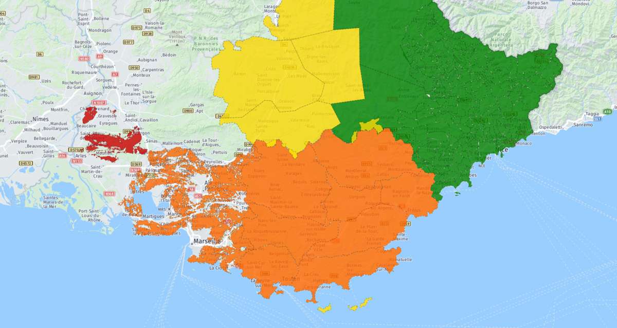 Ce dimanche 4 massifs fermés au public dans les Bouches du Rhône, aucun dans le Var