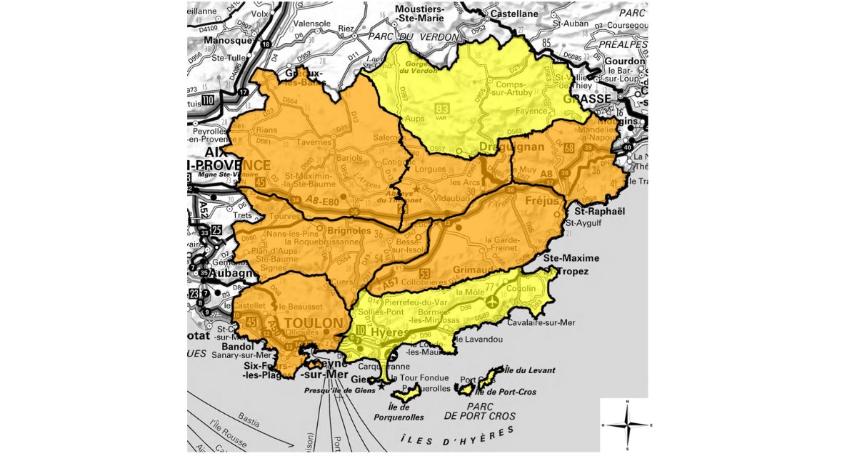 Tous les massifs ouverts mardi 9 août dans le Var