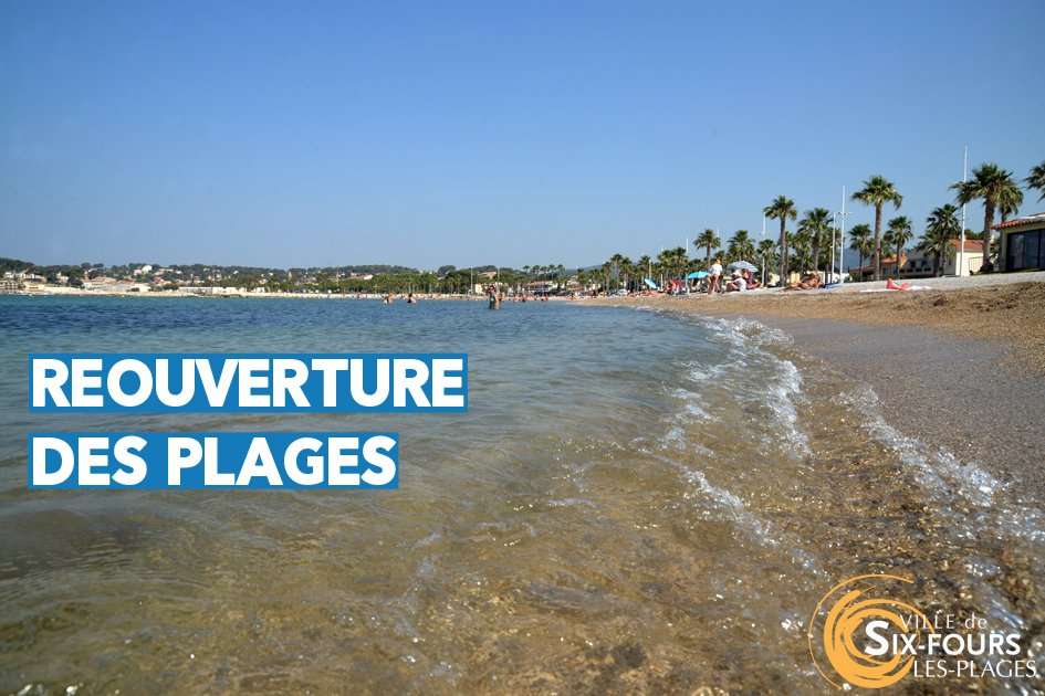 A l'exception de la plage du Rayolet, toutes les plages sont de nouveau ouvertes Ã  la baignade Ã  Six Fours les Plages