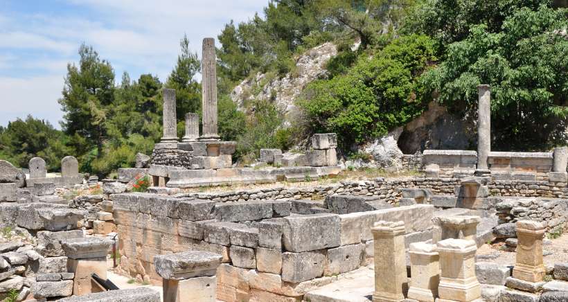 Patrimoine : Visiter la CitÃ© antique de Glanum Ã  Saint RÃ©my de Provence