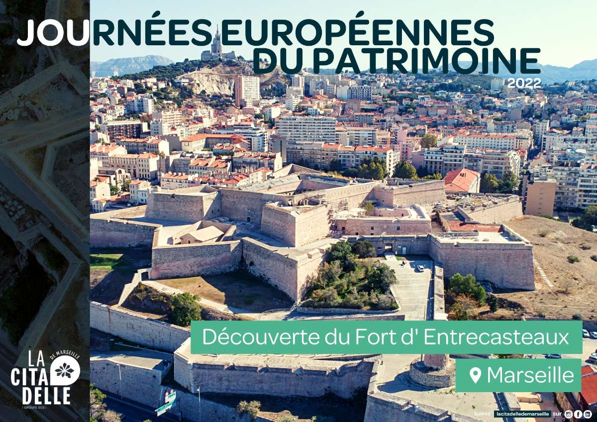 Découvrez le Fort d'Entrecasteaux avec La Citadelle de Marseille pour les Journées du Patrimoine