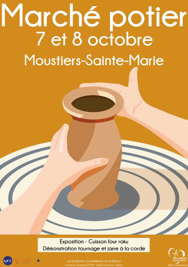Marché Potier de Moustier-Sainte-Marie