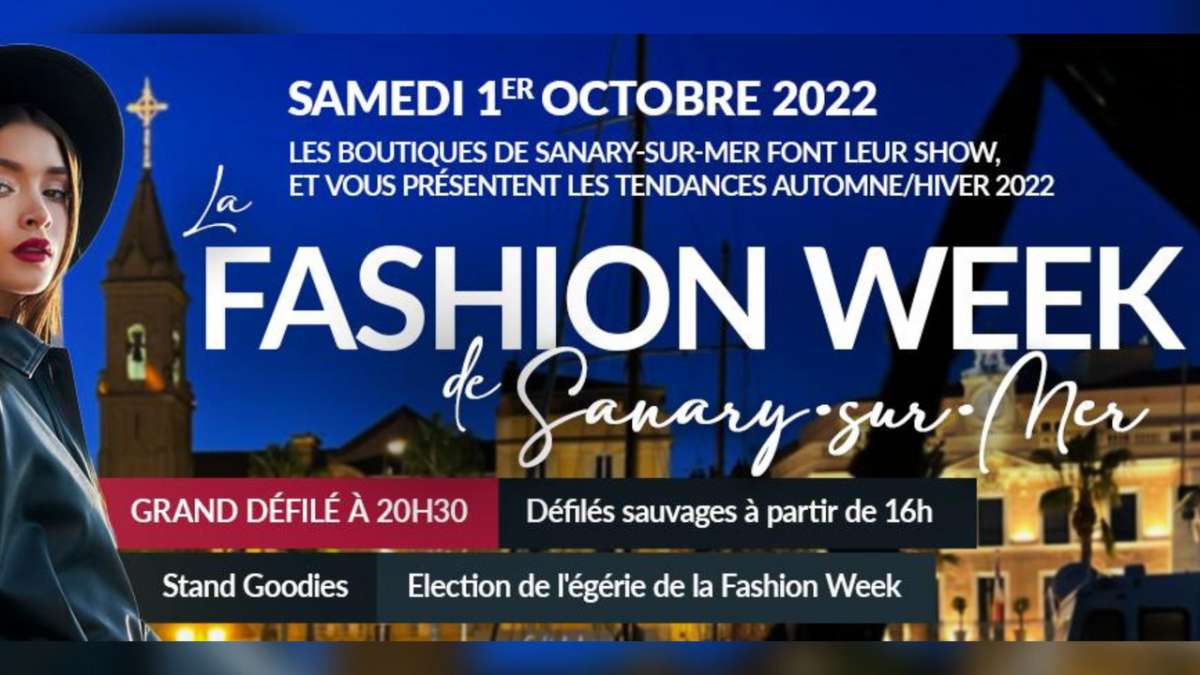 Fashion week de Sanary