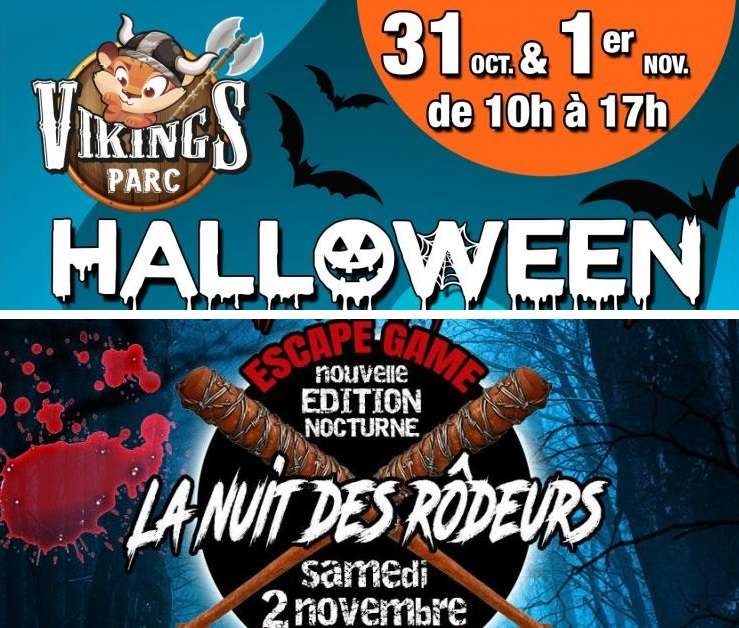 Halloween au Vikings Parc