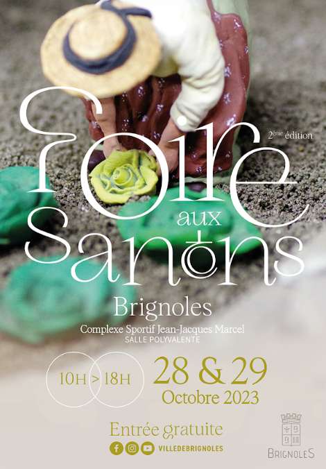 Foire aux Santons,  première édition à  Brignoles les 29 et 30 octobre