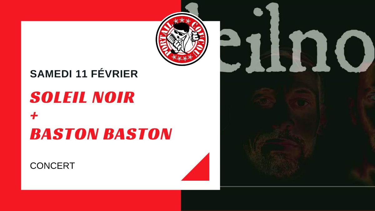 Concert : Baston Baston + Soleil Noir