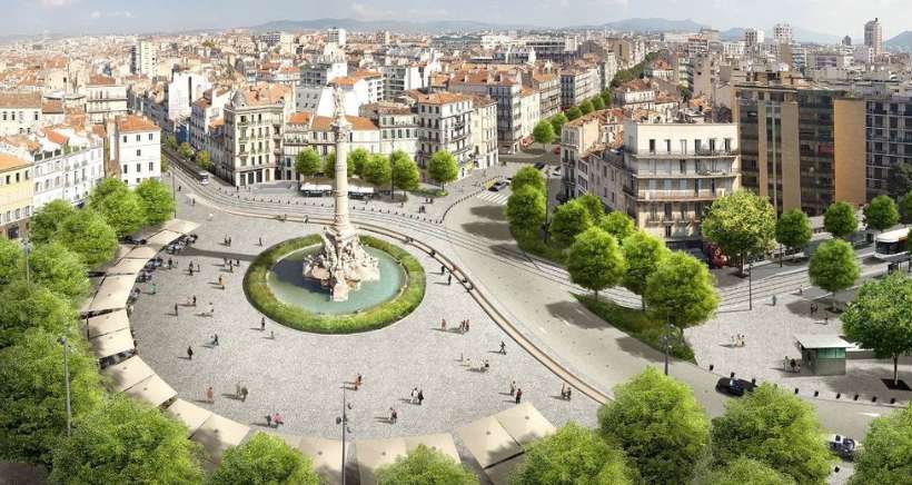 Marseille : A quoi ressemblera la Place Castellane en 2024 ?