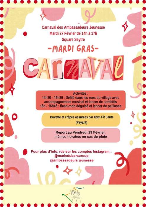 Carnaval - Le Bar sur Loup