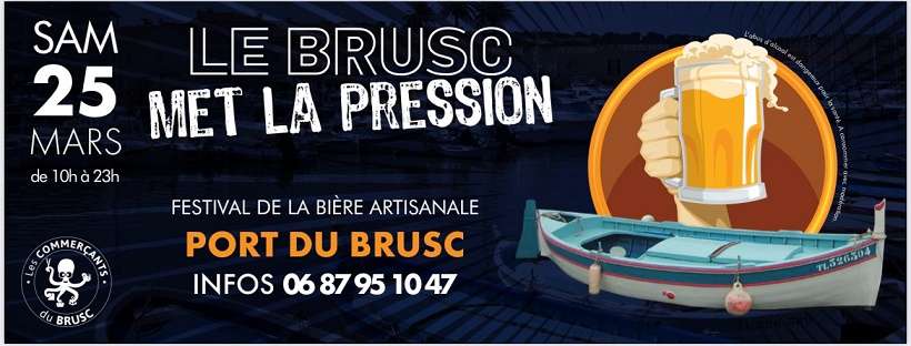 Festival de la BiÃ¨re artisanale, le Brusc met la pression !