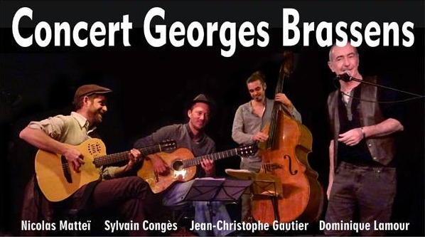 CONCERT GEORGES BRASSENS