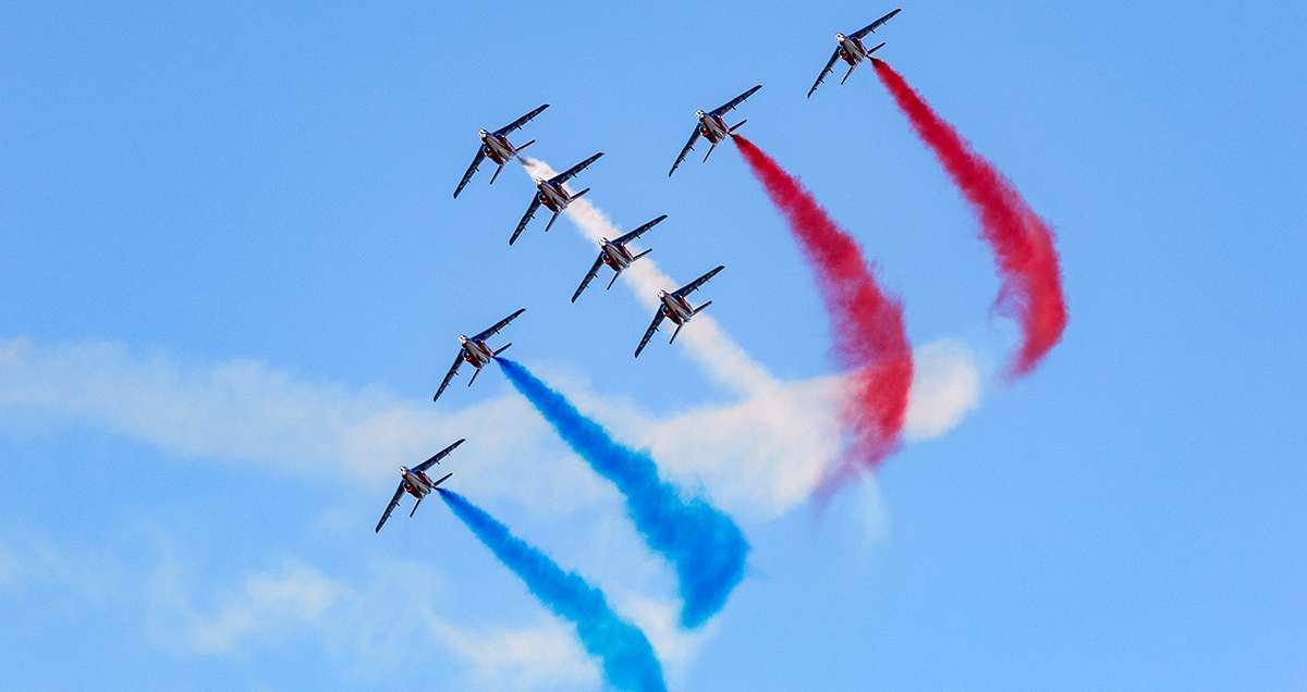  Meeting National de l'Air : le Meeting des 70 ans de la Patrouille de France les  20 et 21 mai à Salon de Provence