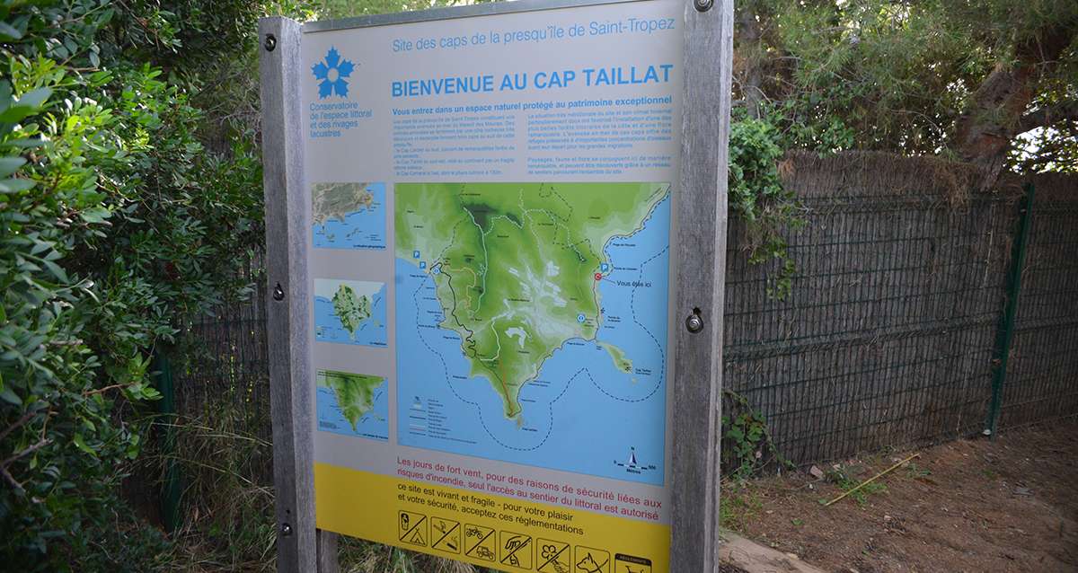 Le sentier du Cap Taillat fermé du 13 au 16 mars