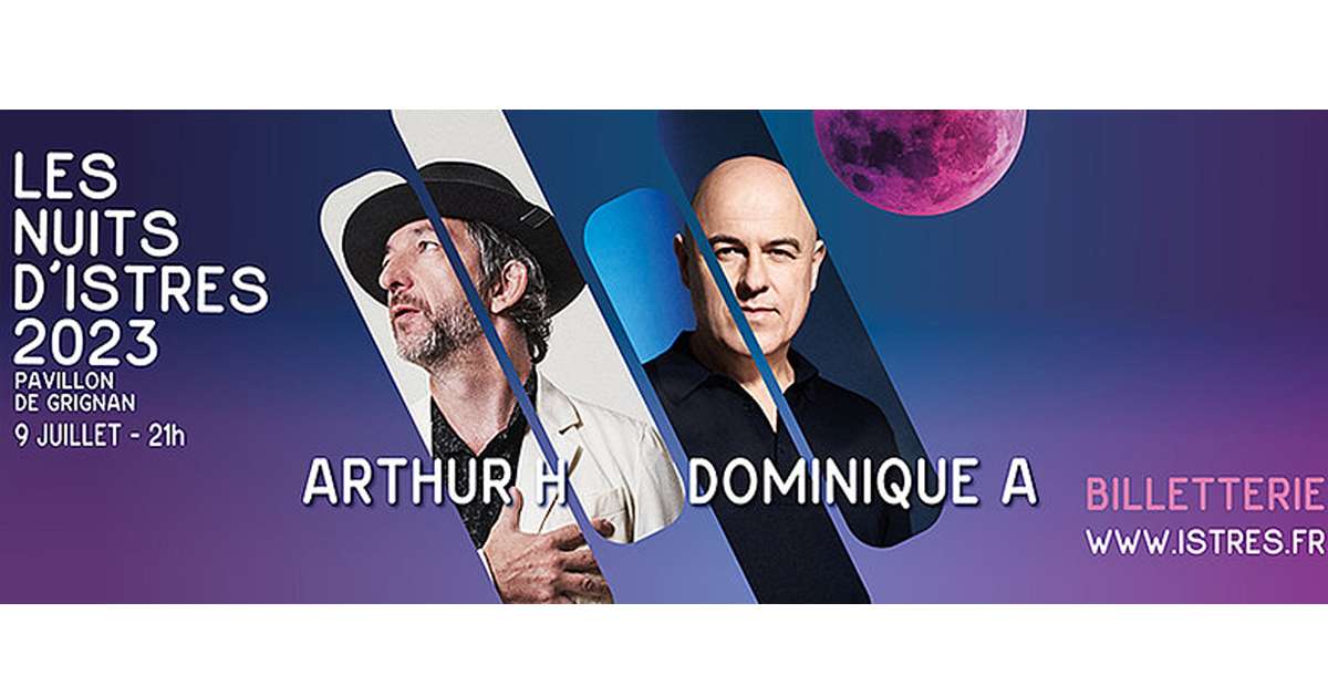 Dominique A & Arthur H en concert aux Nuits d'Istres