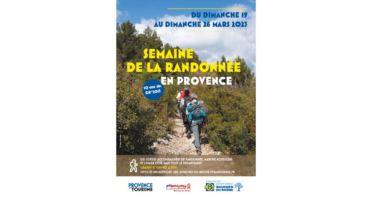 Tour de l'Ã©tang de Bolmon-Marignane - Semaine de la RandonnÃ©e en Provence