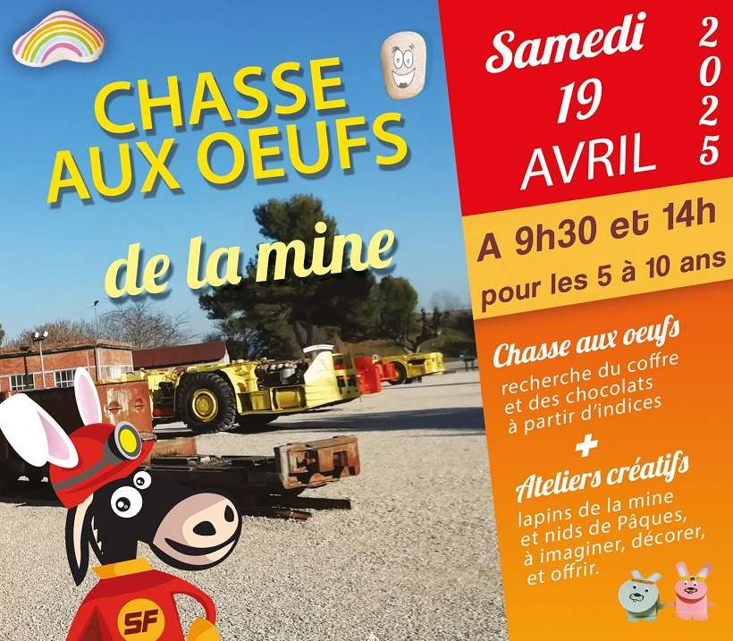 Grande chasse aux oeufs au Musée de la Mine