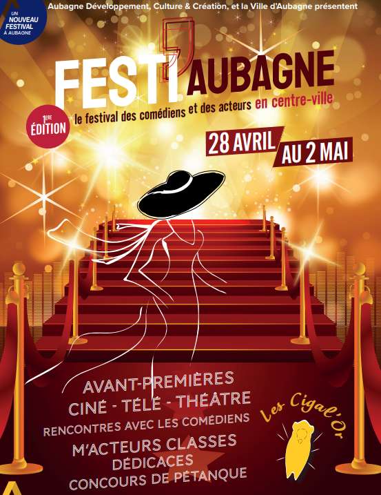 Festi'Aubagne, première édition d'un festival cinéma, séries télé et théâtre
