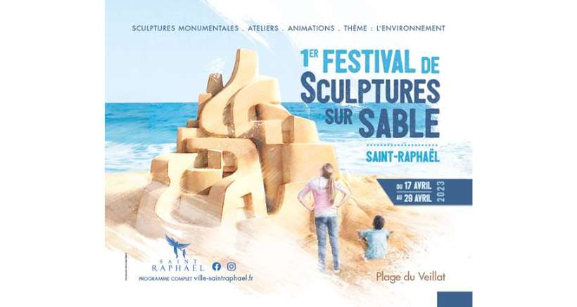 Insolite : Rendez-vous à Saint Raphaël pour la première édition du Festival de Sculptures sur sable