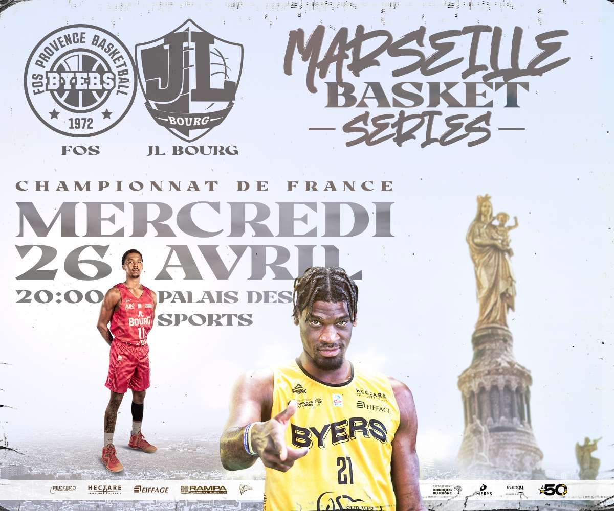 Basket : un dernier match pour Fos Provence Basket au Palais des Sports de Marseille