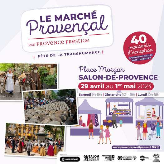 Le marché provençal par Provence Prestige à salon