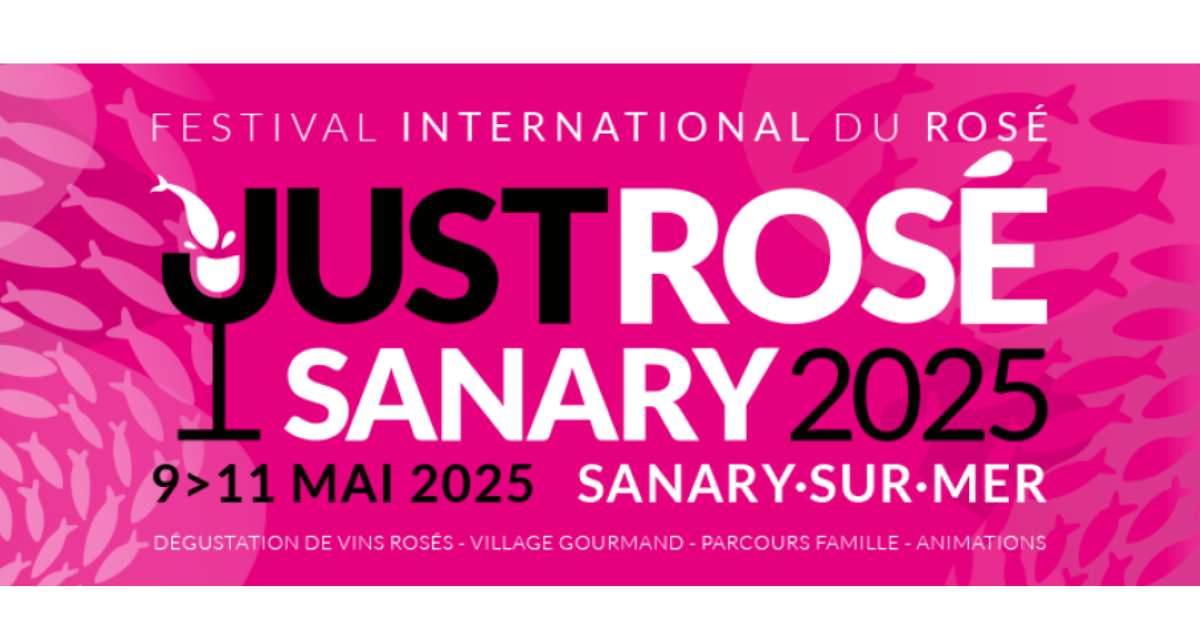 Just'RosÃ© revient ce week-end Ã  Sanary sur Mer