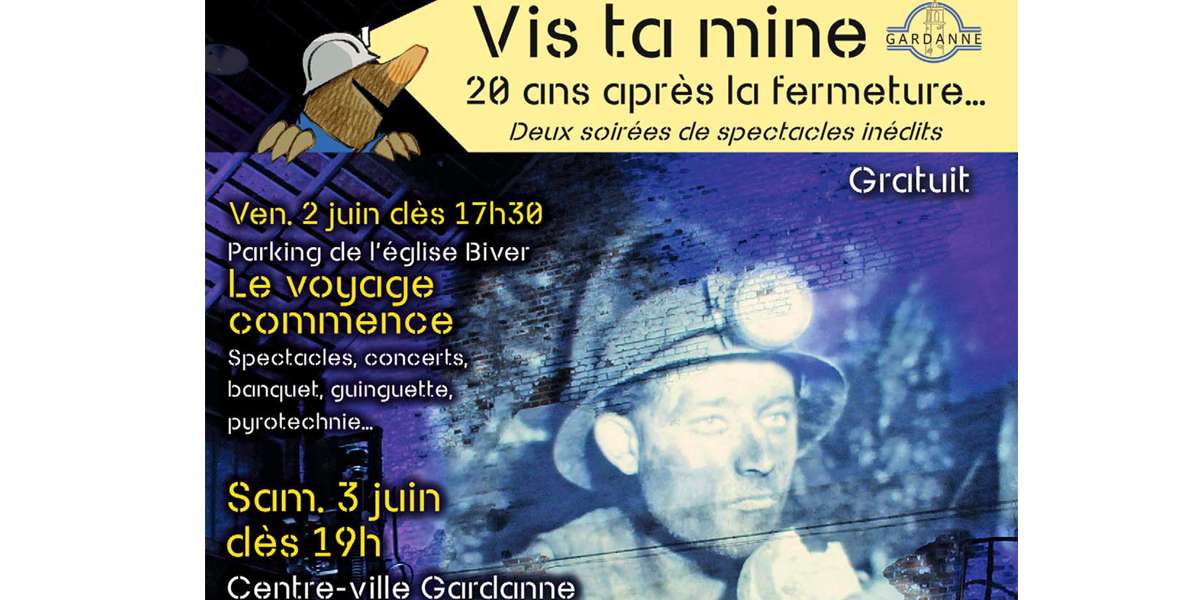 Vis ta mine à Gardanne, 2 soirées inédites