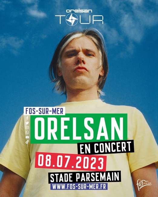 Orelsan en concert au Stade Parsemain le 8 juillet