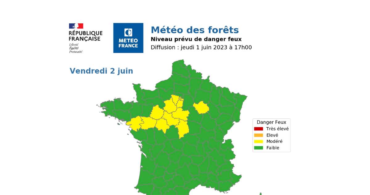 Météo des forêts : une information qui risque de semer la confusion dans notre région