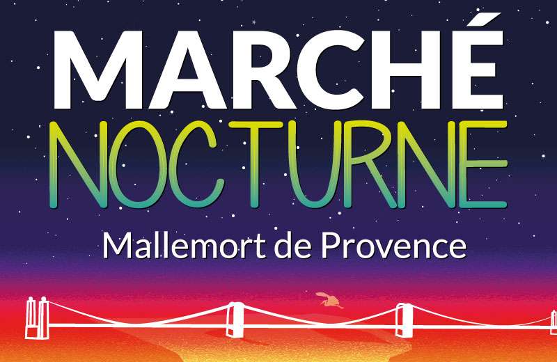 MarchÃ© nocturne - Mallemort 