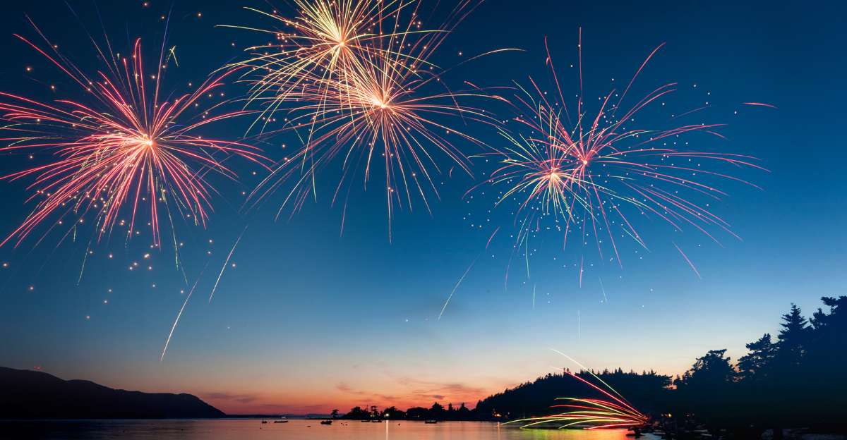 Les feux d'artifice du mois d'août en Provence