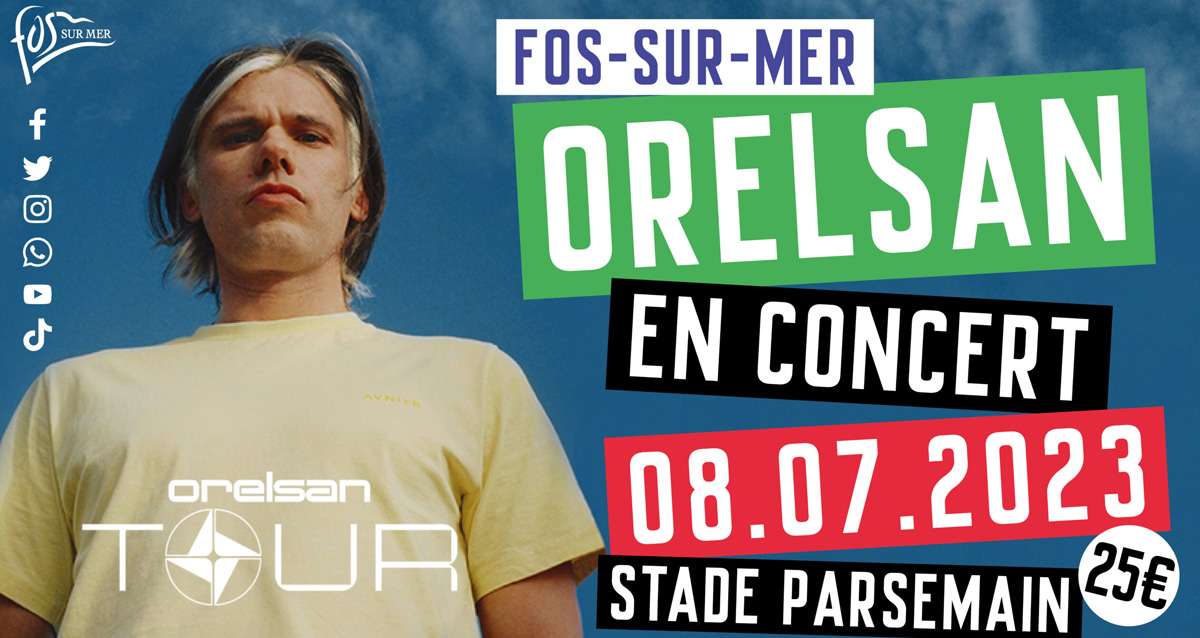 Concert d'Orelsan à Fos: les informations pratiques à retenir