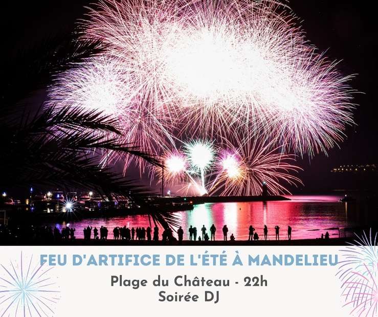 FestivitÃ©s du 14 juillet Ã  Mandelieu la Napoule