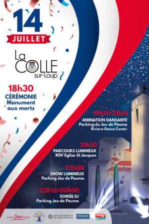 FestivitÃ©s du 14 juillet Ã  La Colle-sur-Loup